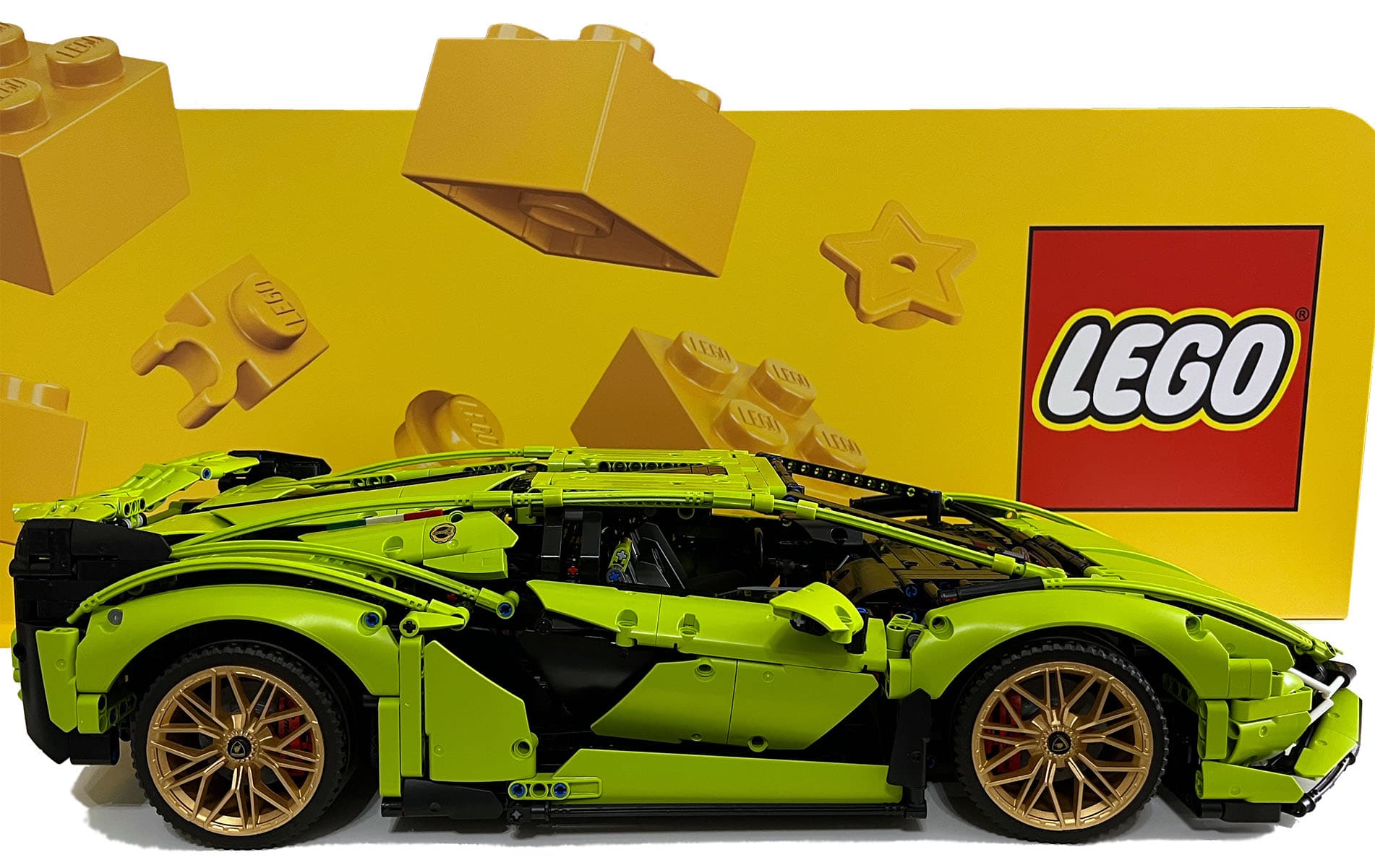 Das LEGO Technic Lamborghini Sian Projekt